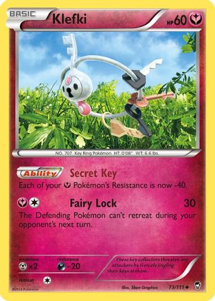 Klefki (73/111) [XY: Furious Fists] - The Mythic Store | 24h Order Processing