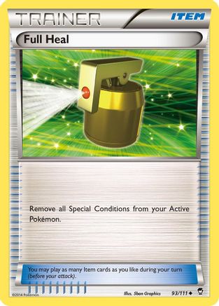 Full Heal (93/111) [XY: Furious Fists] - The Mythic Store | 24h Order Processing