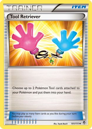 Tool Retriever (101/111) [XY: Furious Fists] - The Mythic Store | 24h Order Processing
