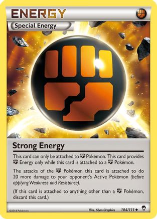 Strong Energy (104/111) [XY: Furious Fists] - The Mythic Store | 24h Order Processing