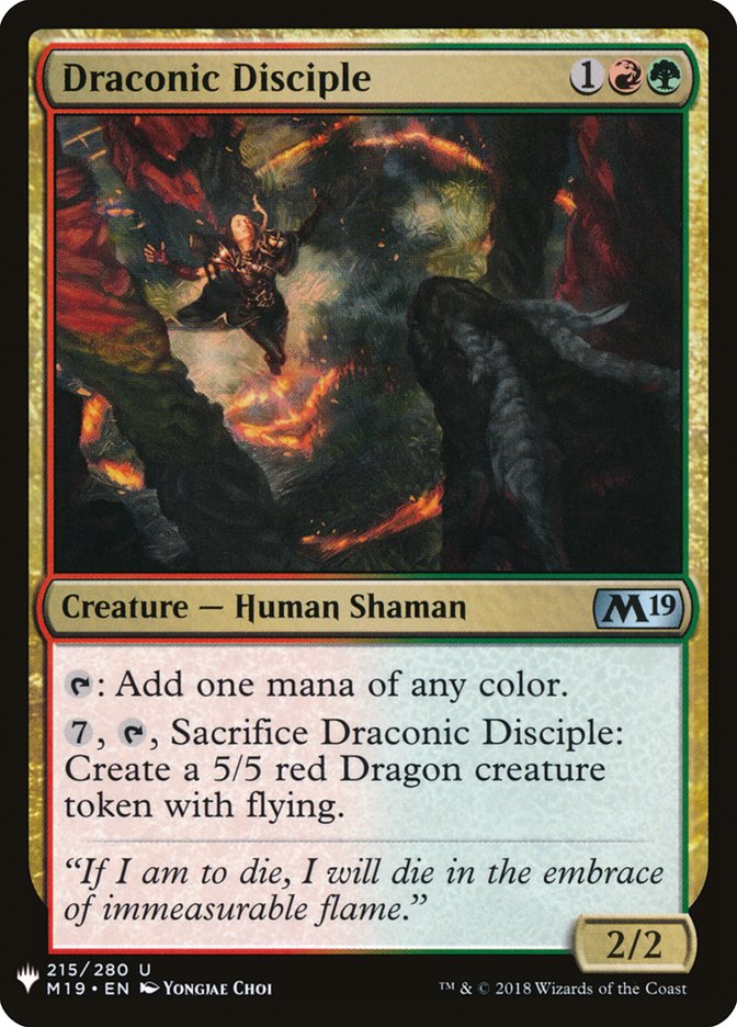 Draconic Disciple [Mystery Booster] - The Mythic Store | 24h Order Processing