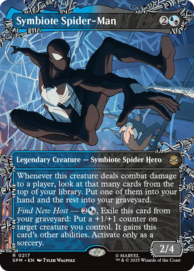 Symbiote Spider-Man (Borderless) [Marvel's Spider-Man] - The Mythic Store | 24h Order Processing