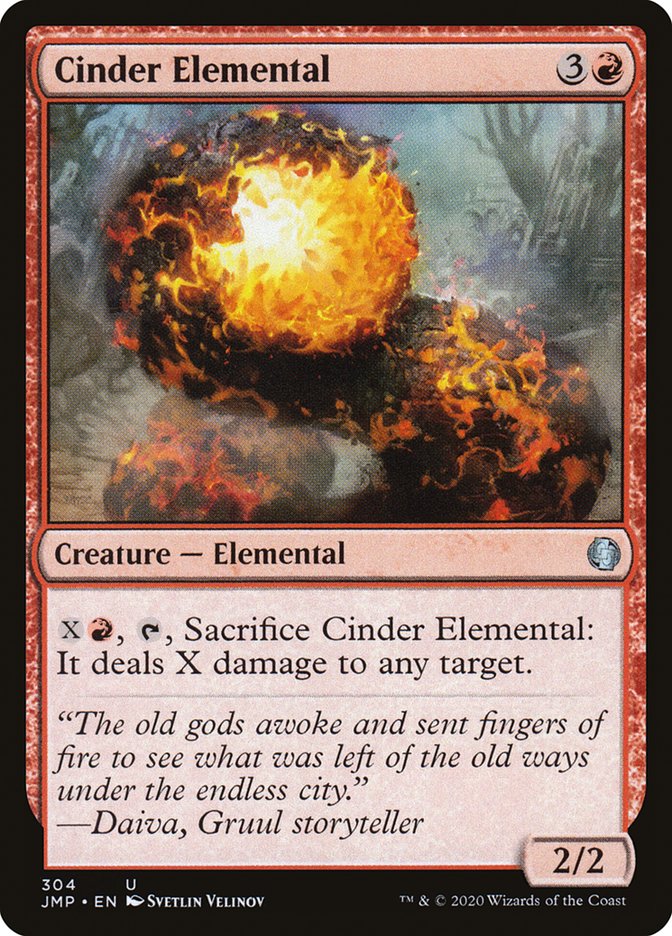 Cinder Elemental [Jumpstart] - The Mythic Store | 24h Order Processing