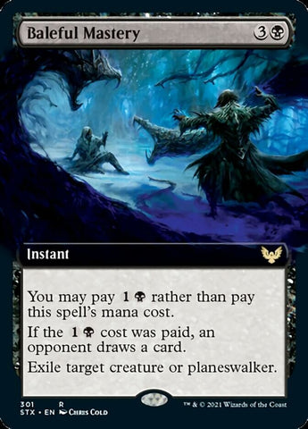 Baleful Mastery (Extended Art) [Strixhaven: School of Mages] - The Mythic Store | 24h Order Processing