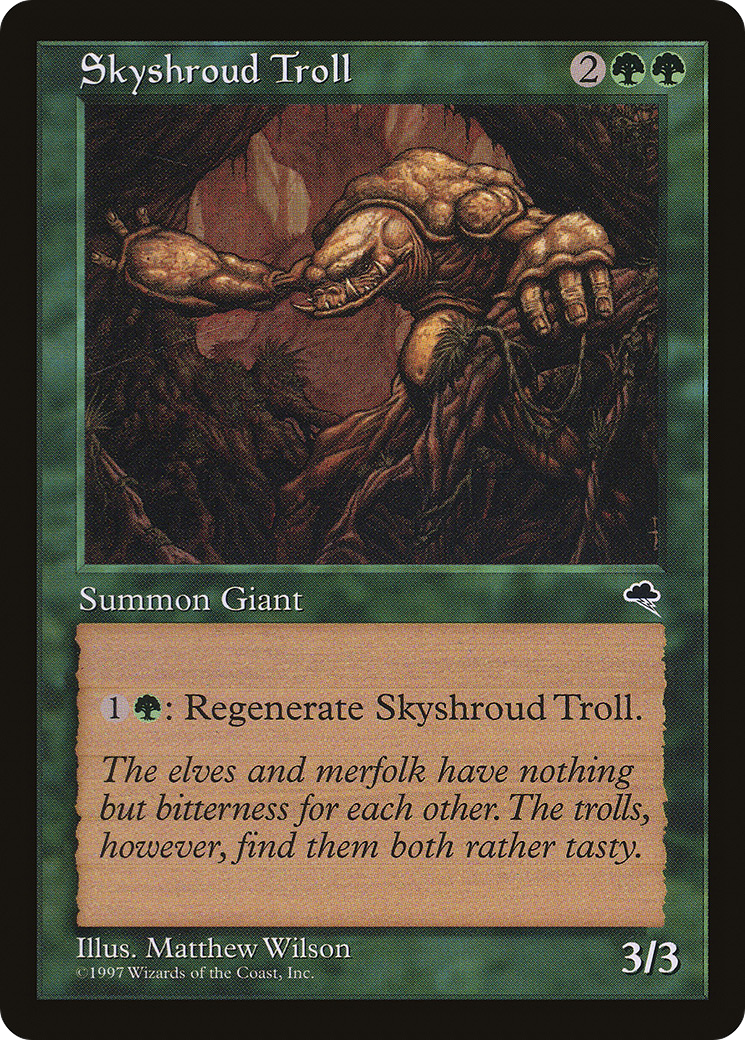 Skyshroud Troll [Tempest] - The Mythic Store | 24h Order Processing