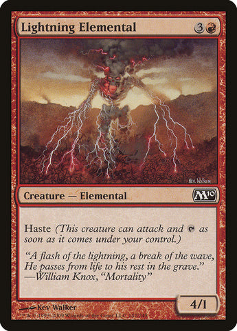Lightning Elemental [Magic 2010] - The Mythic Store | 24h Order Processing