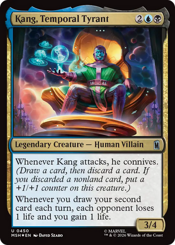 Kang, Temporal Tyrant (Surge Foil) [Marvel Super Heroes] - The Mythic Store | 24h Order Processing