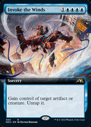Invoke the Winds (Extended Art) [Kamigawa: Neon Dynasty] - The Mythic Store | 24h Order Processing