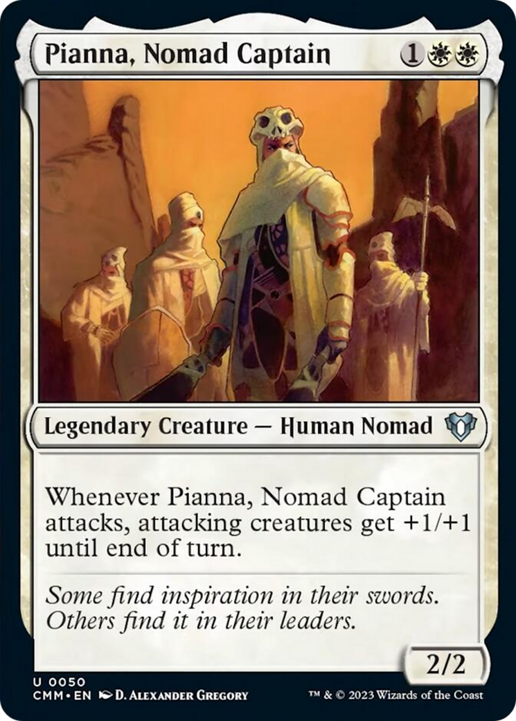 Pianna, Nomad Captain [Commander Masters] - The Mythic Store | 24h Order Processing