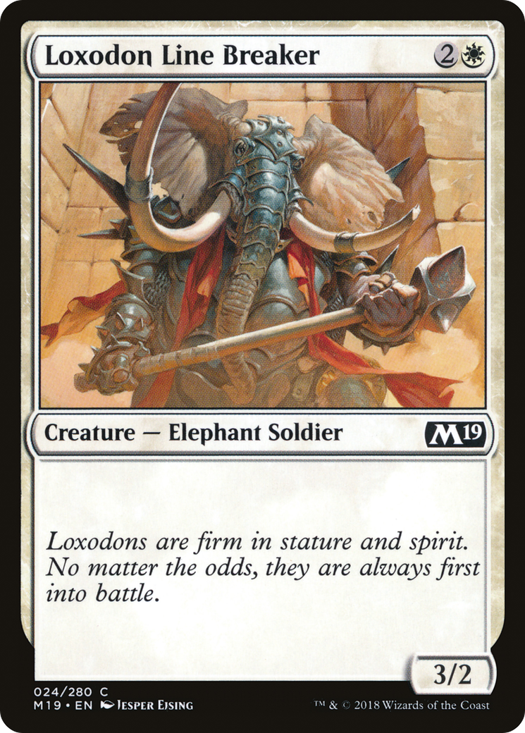 Loxodon Line Breaker [Core Set 2019] - The Mythic Store | 24h Order Processing