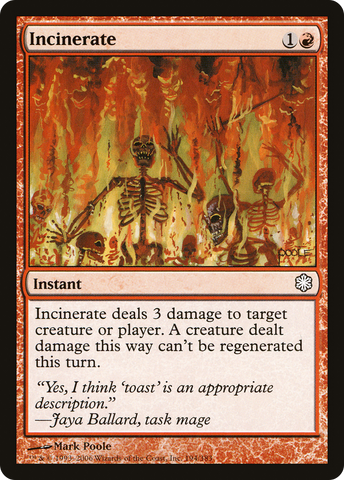 Incinerate [Coldsnap Theme Decks] - The Mythic Store | 24h Order Processing