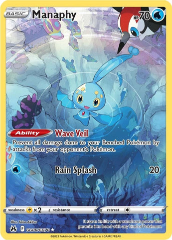 Manaphy (GG06/GG70) [Sword & Shield: Crown Zenith] - The Mythic Store | 24h Order Processing