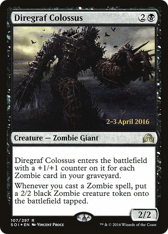 Diregraf Colossus [Shadows over Innistrad Prerelease Promos] - The Mythic Store | 24h Order Processing