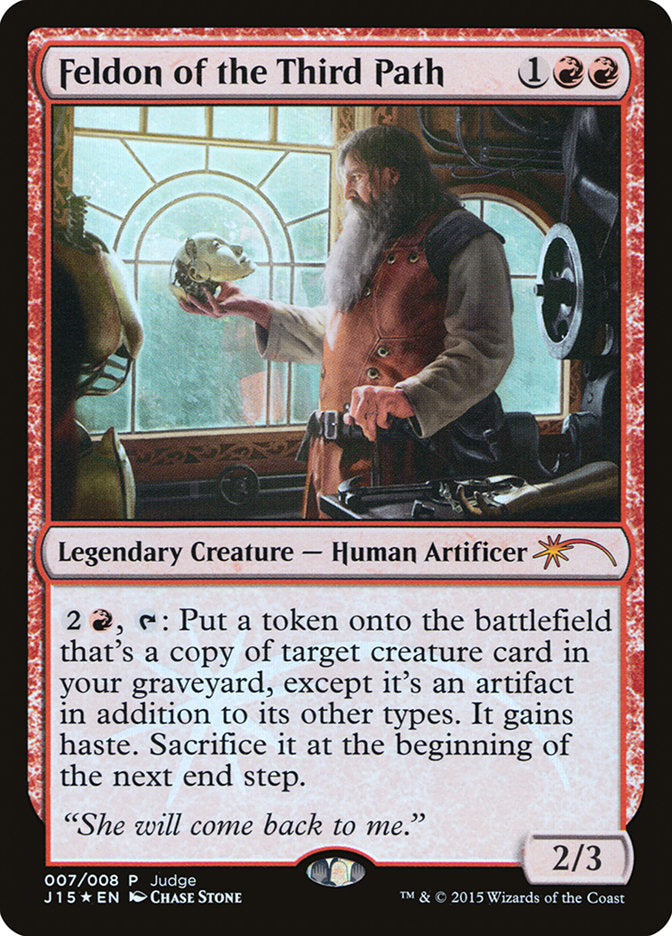 Feldon of the Third Path [Judge Gift Cards 2015] - The Mythic Store | 24h Order Processing