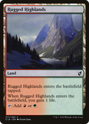 Rugged Highlands [Commander 2019] - The Mythic Store | 24h Order Processing