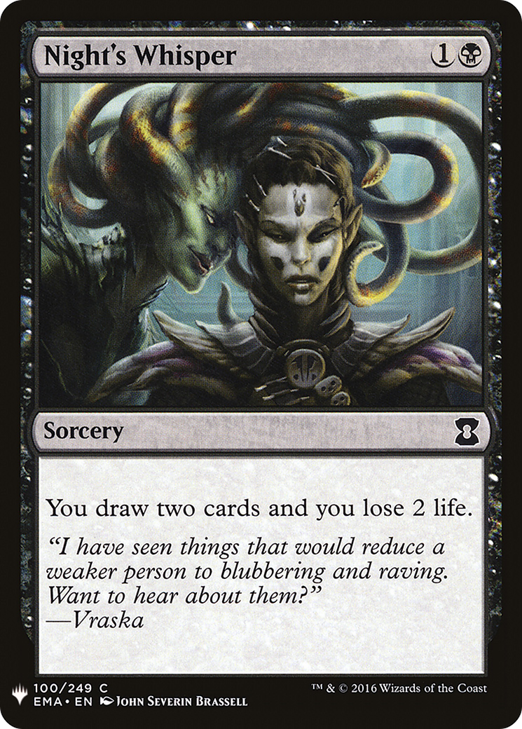 Night's Whisper [Mystery Booster] - The Mythic Store | 24h Order Processing