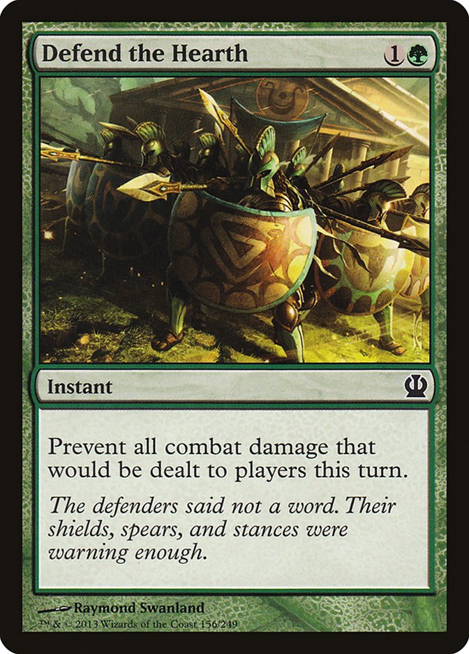 Defend the Hearth [Theros] - The Mythic Store | 24h Order Processing
