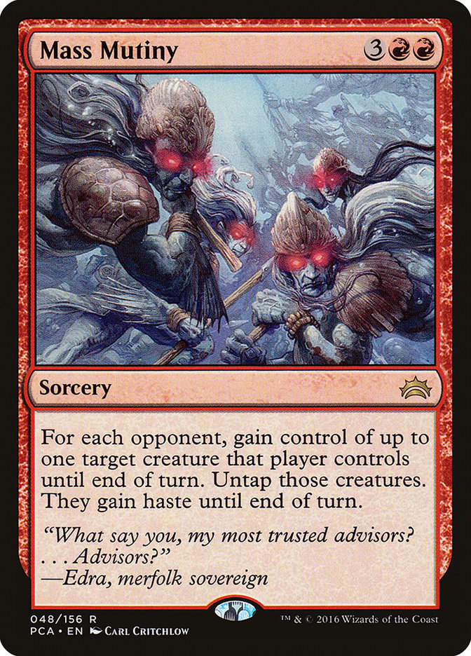 Mass Mutiny [Planechase Anthology] - The Mythic Store | 24h Order Processing