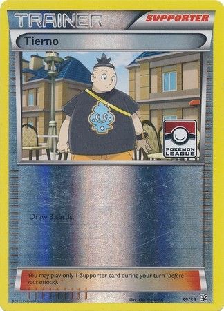 Tierno (39/39) (League Promo) [XY: Kalos Starter Set] - The Mythic Store | 24h Order Processing