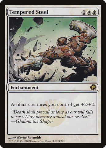 Tempered Steel [Scars of Mirrodin] - The Mythic Store | 24h Order Processing