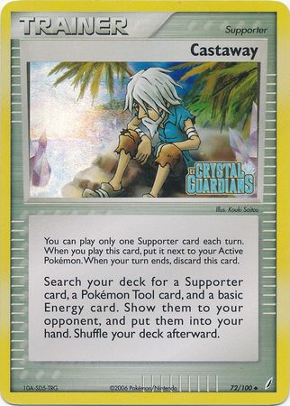 Castaway (72/100) (Stamped) [EX: Crystal Guardians] - The Mythic Store | 24h Order Processing