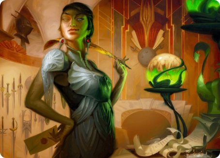 Mari, the Killing Quill Art Card [Streets of New Capenna Art Series] - The Mythic Store | 24h Order Processing
