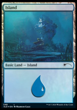 Island (Under the Sea) (548) [Secret Lair Drop Promos] - The Mythic Store | 24h Order Processing