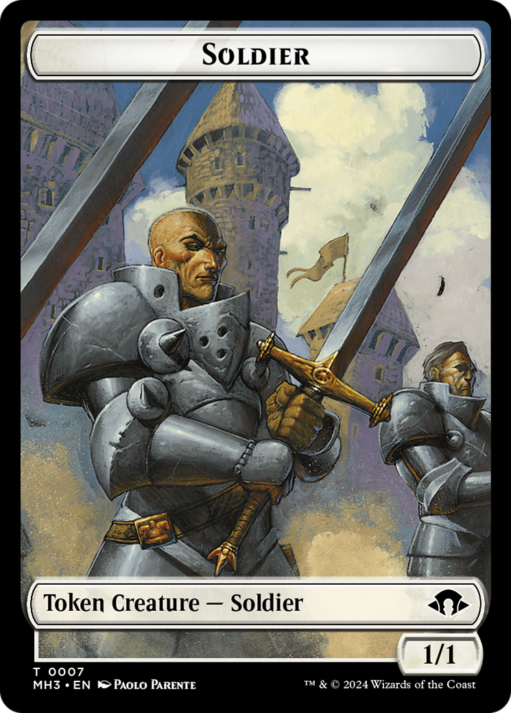 Phyrexian Germ // Soldier Double-Sided Token [Modern Horizons 3 Tokens] - The Mythic Store | 24h Order Processing