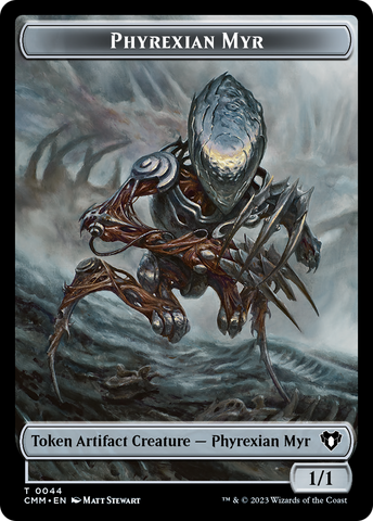 Phyrexian Myr Token [Commander Masters Tokens] - The Mythic Store | 24h Order Processing