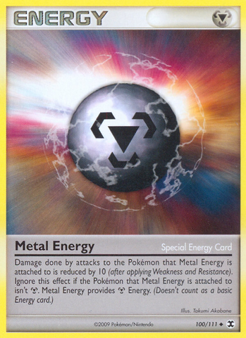 Metal Energy (100/111) [Platinum: Rising Rivals] - The Mythic Store | 24h Order Processing