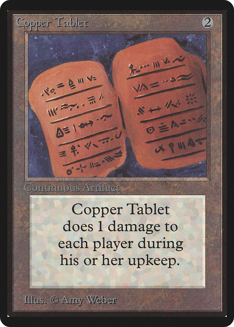 Copper Tablet [Beta Edition] - The Mythic Store | 24h Order Processing