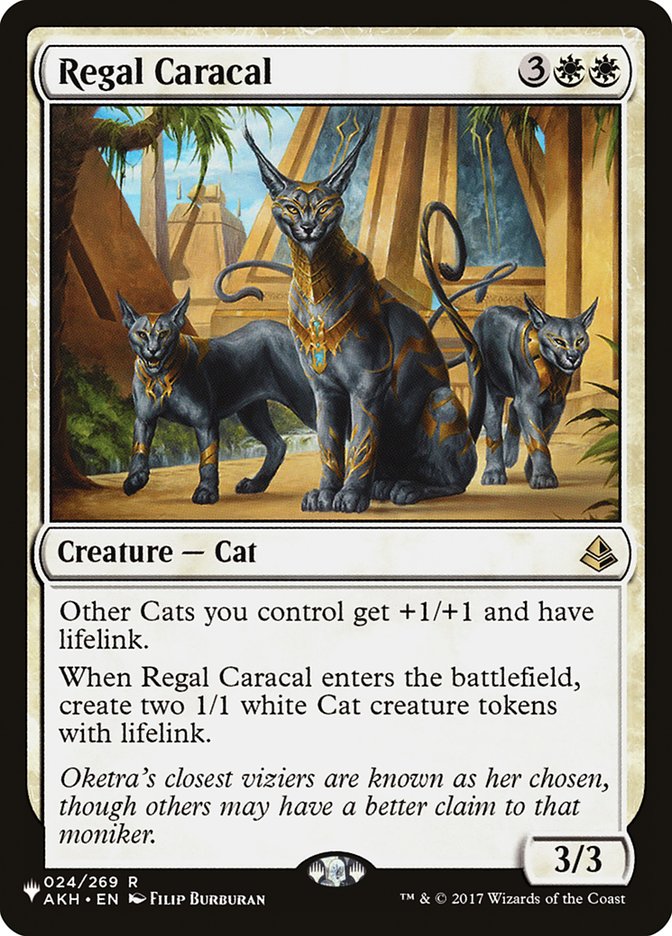 Regal Caracal [The List] - The Mythic Store | 24h Order Processing