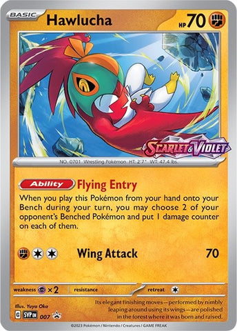 Hawlucha (007) [Scarlet & Violet: Black Star Promos] - The Mythic Store | 24h Order Processing
