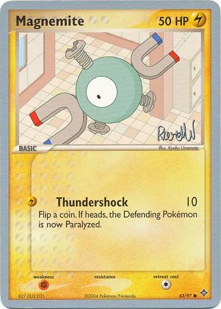 Magnemite (63/97) (Rocky Beach - Reed Weichler) [World Championships 2004] - The Mythic Store | 24h Order Processing