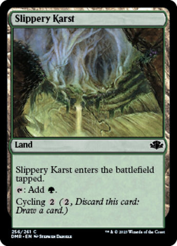 Slippery Karst [Dominaria Remastered] - The Mythic Store | 24h Order Processing
