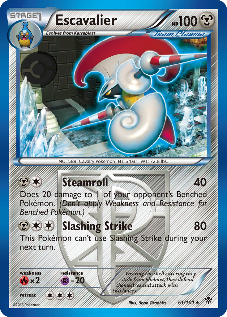 Escavalier (61/101) [Black & White: Plasma Blast] - The Mythic Store | 24h Order Processing
