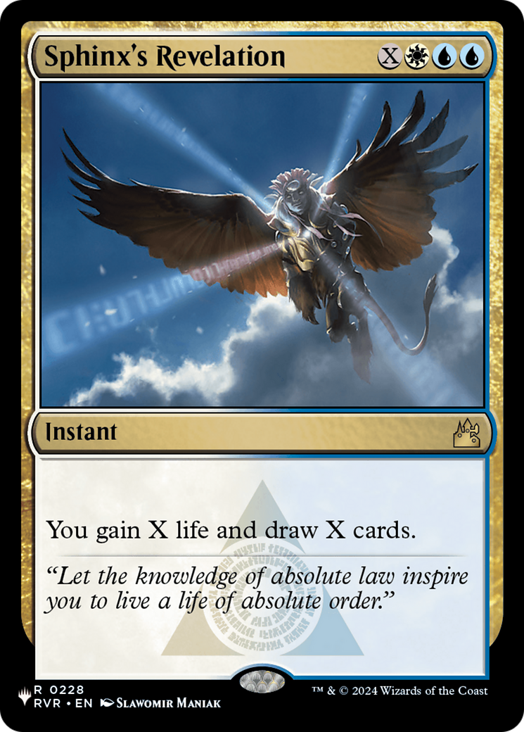 Sphinx's Revelation [The List] - The Mythic Store | 24h Order Processing