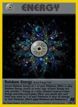 Rainbow Energy (17/82) [Team Rocket Unlimited] - The Mythic Store | 24h Order Processing