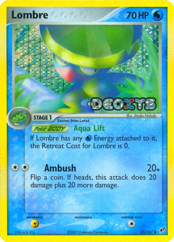 Lombre (33/107) (Stamped) [EX: Deoxys] - The Mythic Store | 24h Order Processing