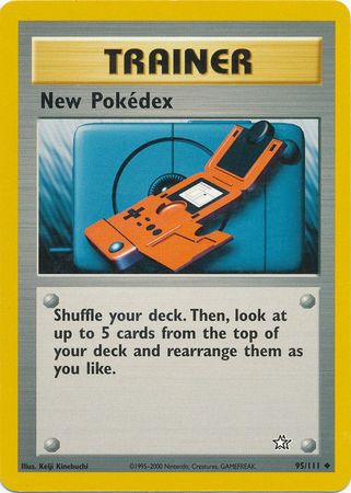 New Pokedex (95/111) [Neo Genesis Unlimited] - The Mythic Store | 24h Order Processing