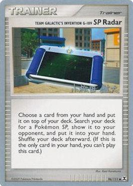 Team Galactic's Invention G-109 SP Radar (96/111) (LuxChomp of the Spirit - Yuta Komatsuda) [World Championships 2010] - The Mythic Store | 24h Order Processing