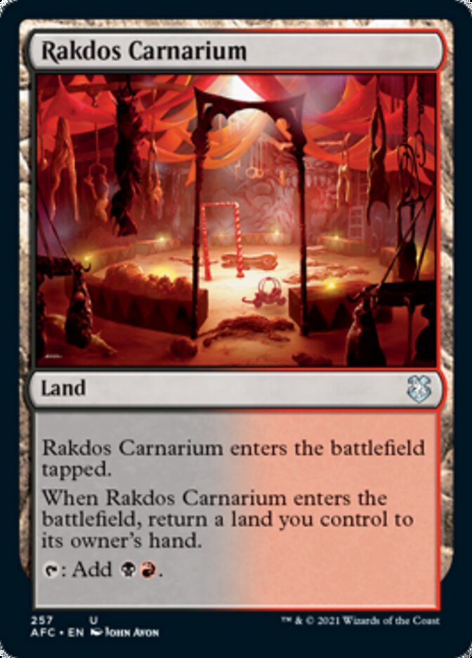 Rakdos Carnarium [Dungeons & Dragons: Adventures in the Forgotten Realms Commander] - The Mythic Store | 24h Order Processing