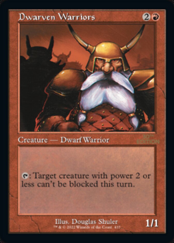 Dwarven Warriors (Retro) [30th Anniversary Edition] - The Mythic Store | 24h Order Processing