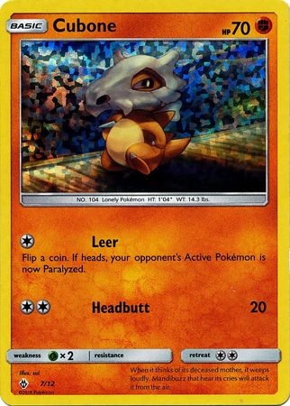 Cubone (7/12) [McDonald's Promos: 2018 Collection] - The Mythic Store | 24h Order Processing