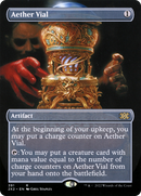 Aether Vial (Borderless Alternate Art) [Double Masters 2022] - The Mythic Store | 24h Order Processing