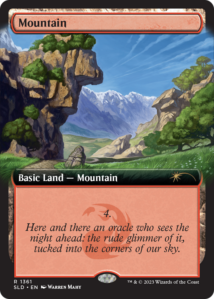 Mountain (1361) [Secret Lair Drop Series] - The Mythic Store | 24h Order Processing