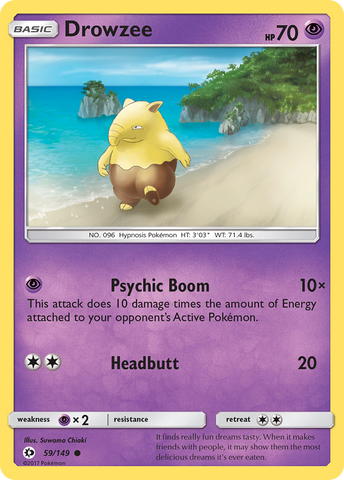 Drowzee (59/149) [Sun & Moon: Base Set] - The Mythic Store | 24h Order Processing