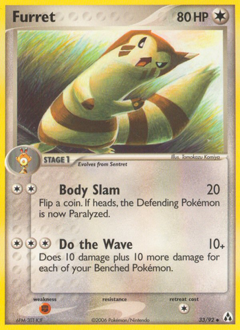 Furret (33/92) [EX: Legend Maker] - The Mythic Store | 24h Order Processing