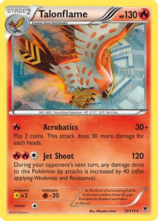 Talonflame (10/119) [XY: Phantom Forces] - The Mythic Store | 24h Order Processing