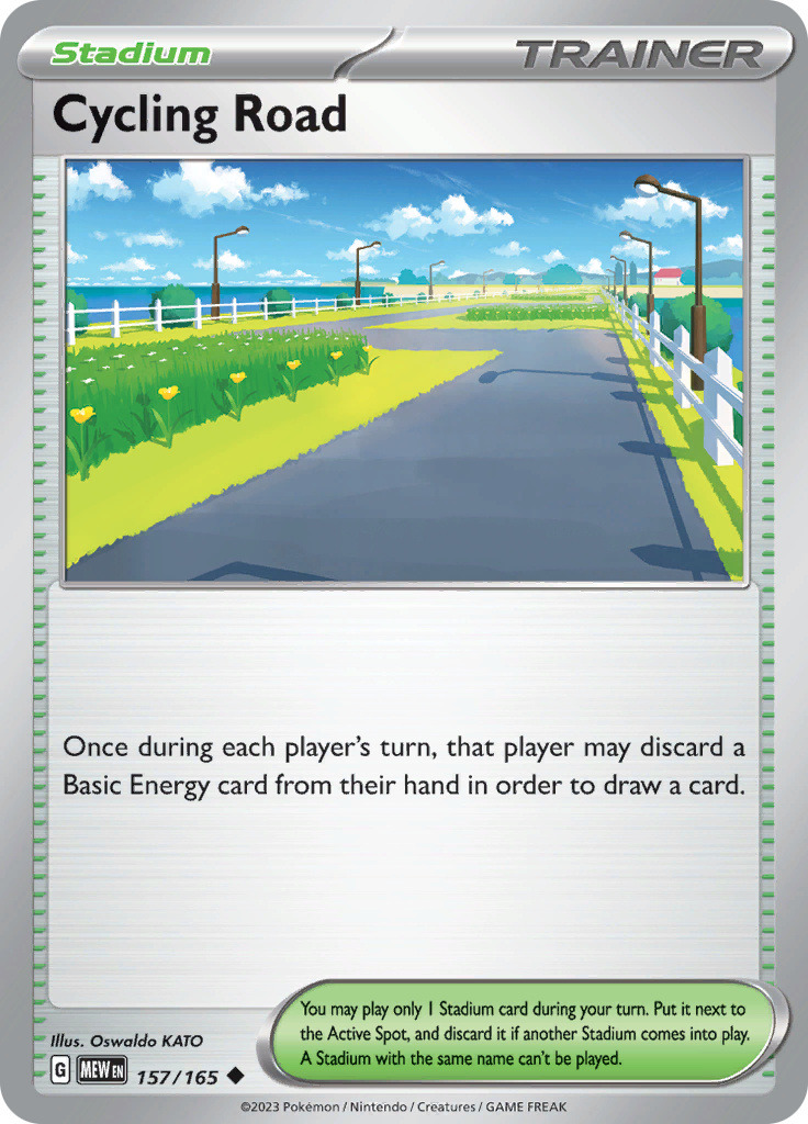 Cycling Road (157/165) [Scarlet & Violet 151] - The Mythic Store | 24h Order Processing